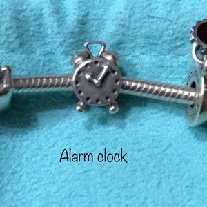 Pandora alarm clock charm